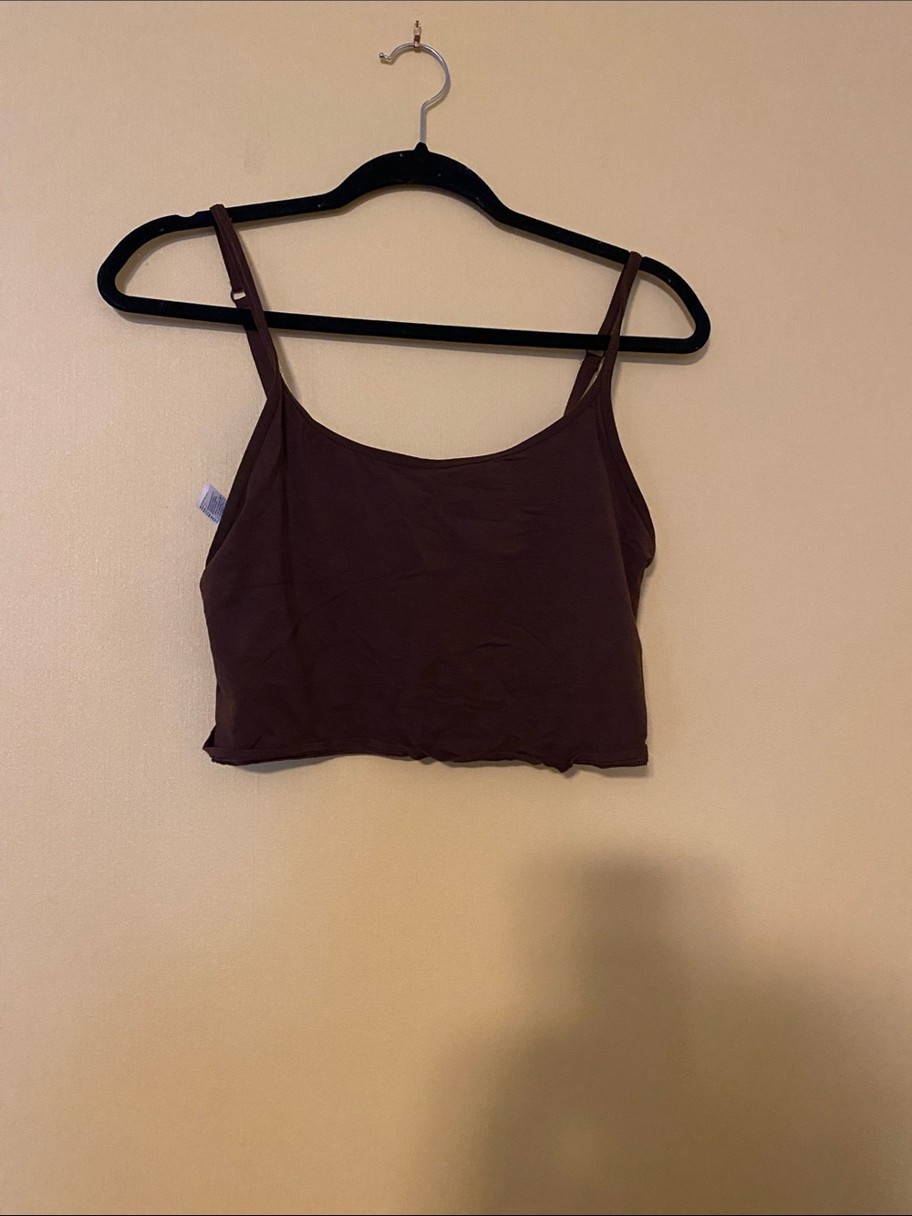 Old Navy Dark Brown Cropped Camisole Tank